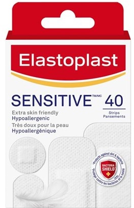 SensitiveTM Bandages - 40 strips - 4 sizes